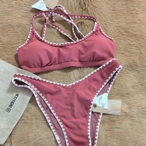 BERLOOKA Pink Bikini Set